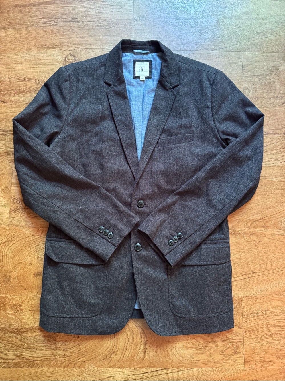GAP Men's Grey Casual Blazer